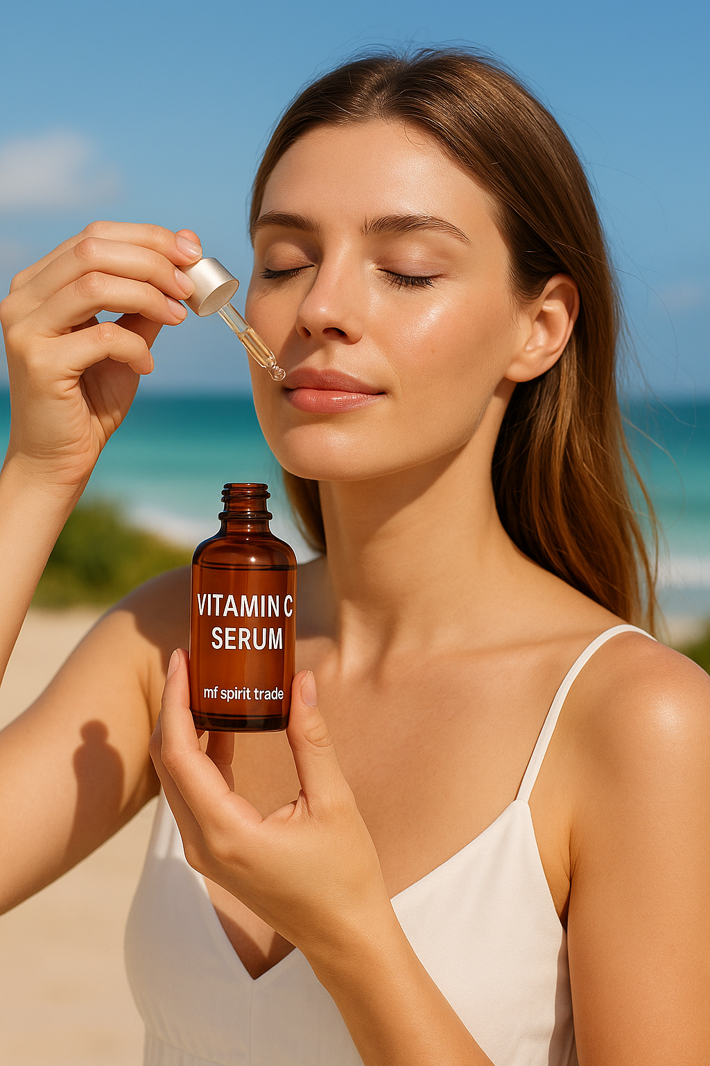Sérum Visage à la Vitamine C – DR.RASHEL | Éclat, Anti-Âge & Élasticité – Avec Acide Hyaluronique