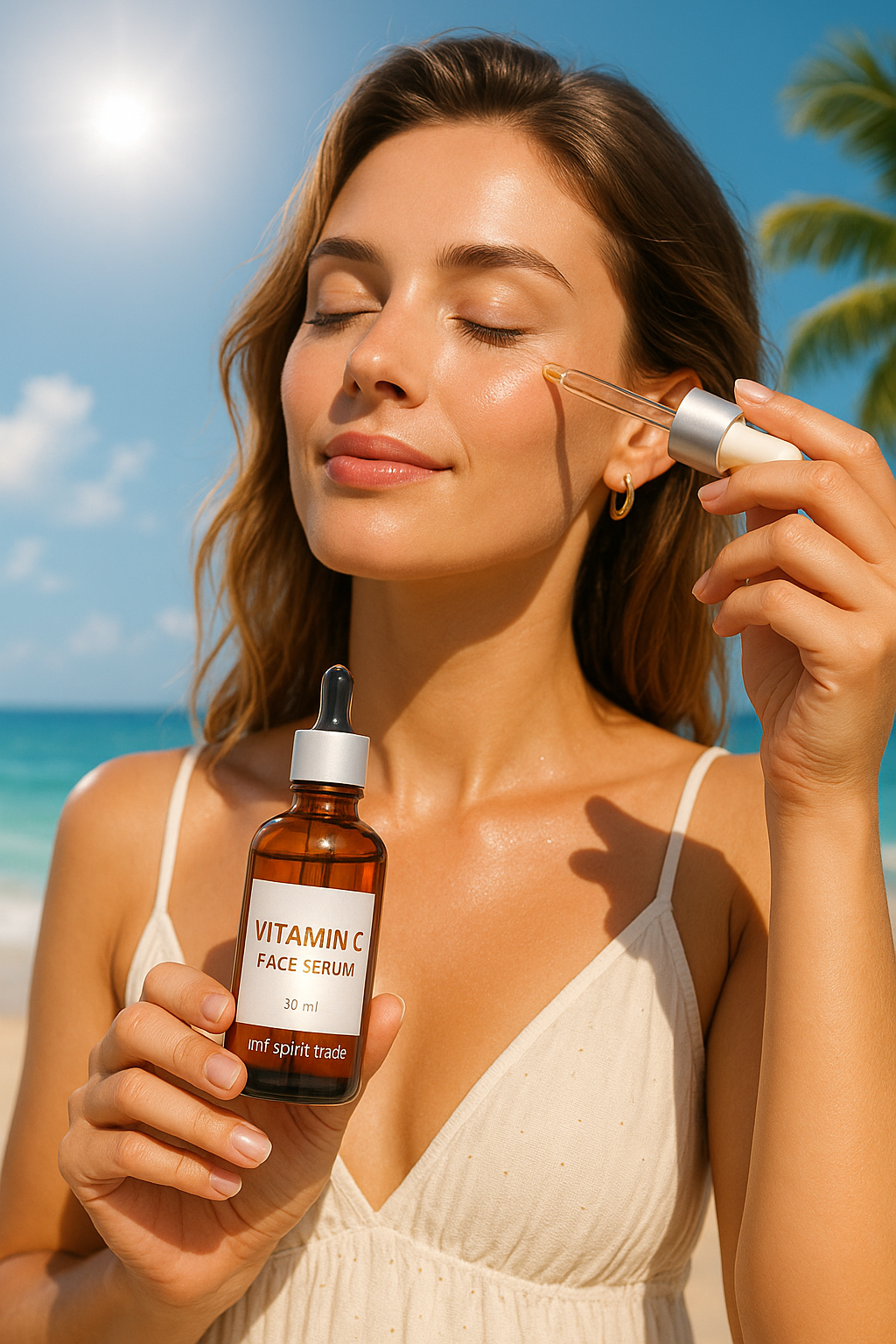 Sérum Visage à la Vitamine C – DR.RASHEL | Éclat, Anti-Âge & Élasticité – Avec Acide Hyaluronique