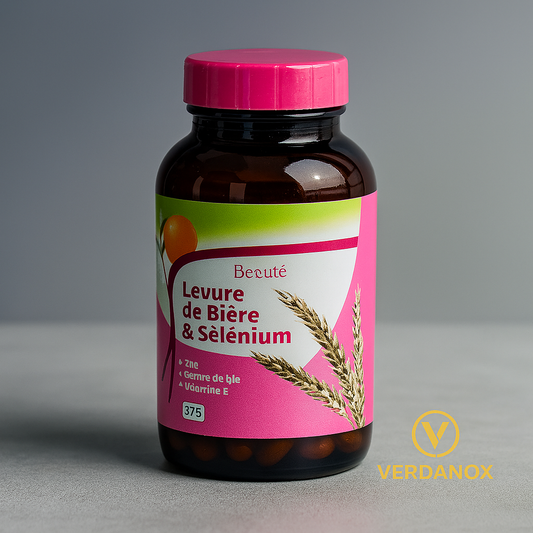 Brewer's Yeast & Selenium – Beauty Support for Skin, Hair & Nails | 375 Tablets"