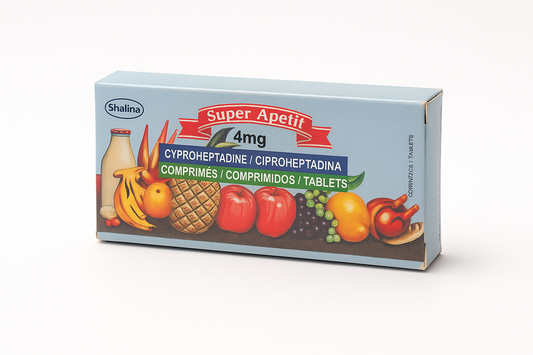 4 Super Apetit – Cyproheptadine 4mg Tablets for Weight Gain